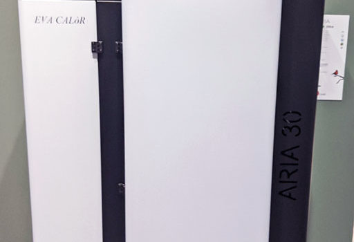 Generatore aria calda a caricamento automatico eva 30 kw con contributo cet